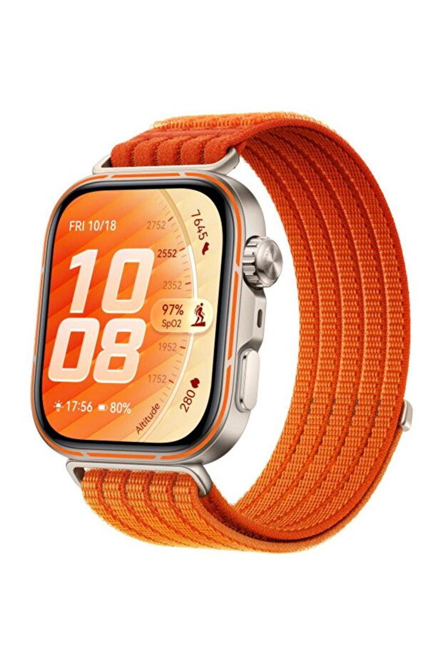 ساعة ذكية WATCH FIT 5 Pro، شاشة كاملة مقاس 1.92 بوصة، لون برتقالي