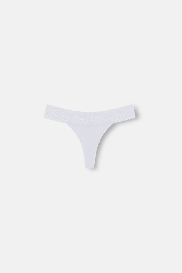3'lü Düşük Bel String Külot - 2