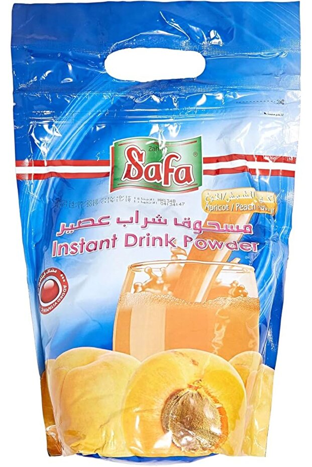 Instant Drink (Zip Bag) with Handle Peach Apricot 2kg × 4