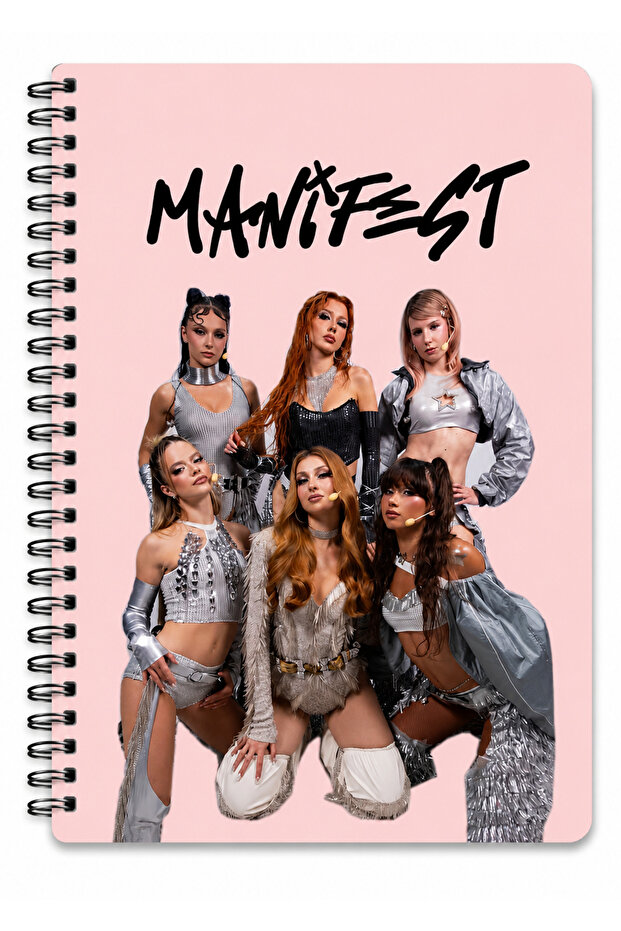 MANIFEST - دفتر ملاحظات بتصميم مطبوع - دفتر مدرسي - هدية
