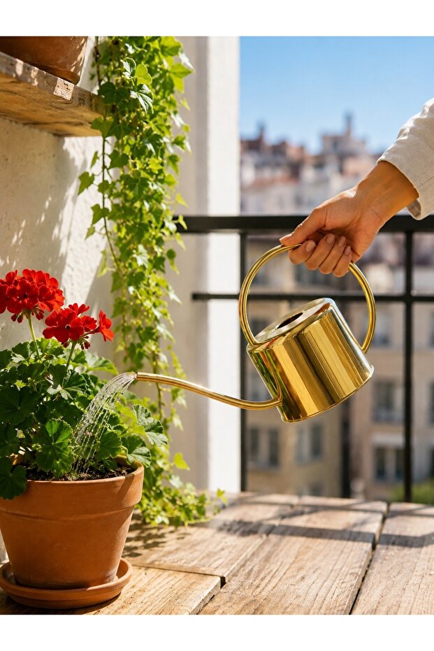 Decorative Metal Plant Watering Container 0.90 Lt