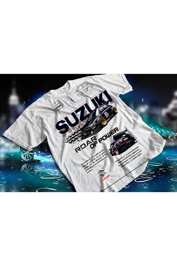 Suzuki Forza Roar of Power Printed Unisex T-Shirt - Standard Fit Unisex T-Shirt