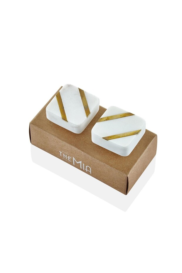 Klp0015 Marble Drawer and Cabinet Handle Set of 2