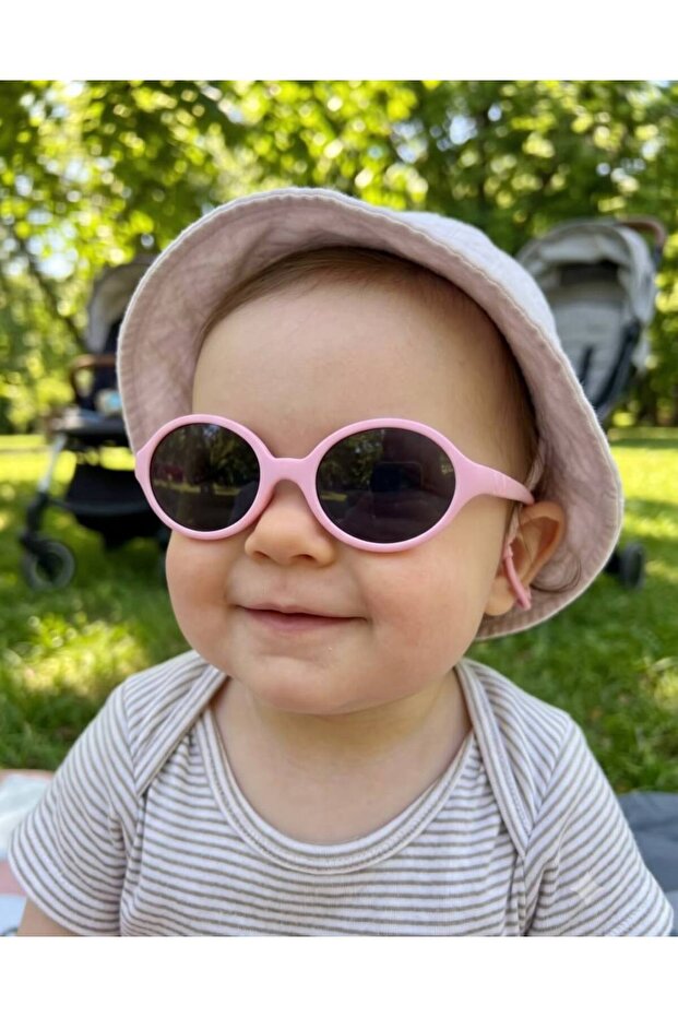 0 - 5 Years Old Baby Sunglasses Flexible Unbreakable Flexible Frame with Box Gift for Girls Boys Unisex