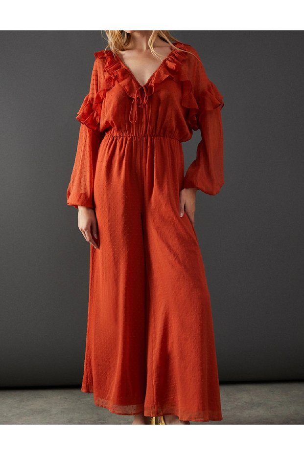 Jumpsuit, Orange