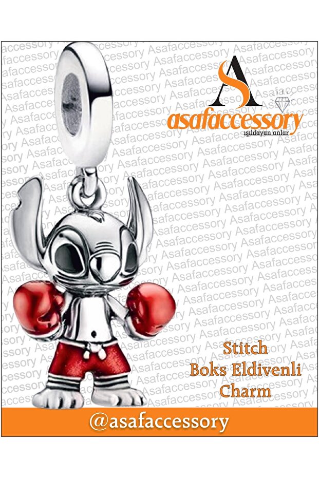 Boxer Stitch Charm | Asafaccessory