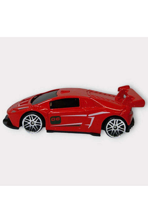 Metal Mini Cars 8 cm - Red - 3 - 1 Pcs