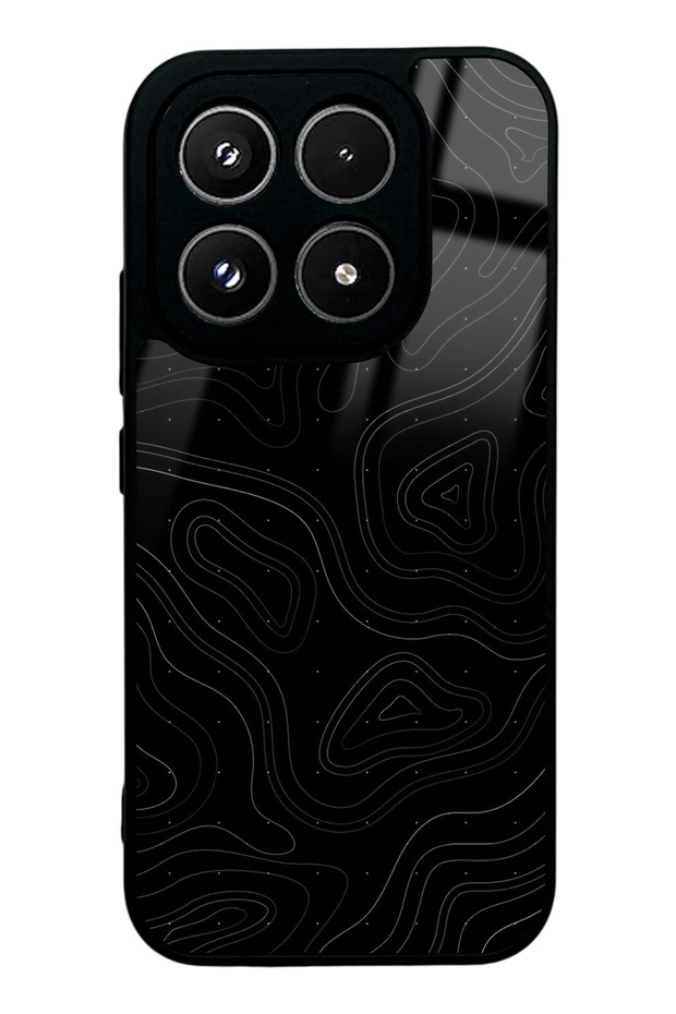 Xiaomi 17 Glossy Phone Case with Topo-Point Design
