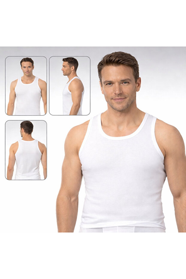 Men's Tank Top 100% Cotton Breathable Fabric