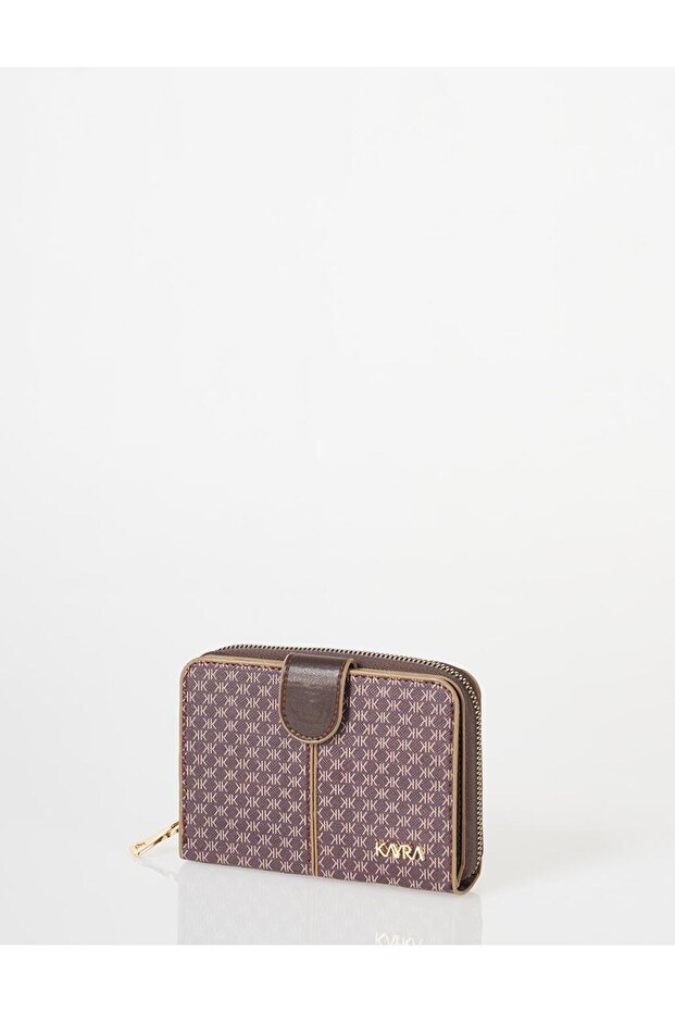Monogram Patterned Wallet Bitter Brown - 2