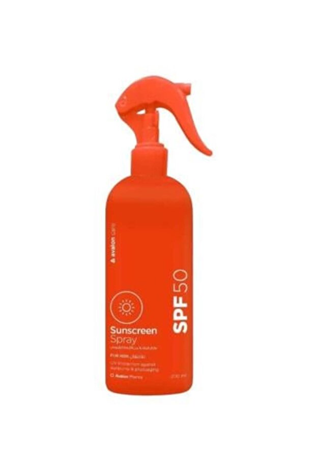 بخاخ واقي شمس SPF 50 للأطفال من أفالون فارما - 200 مل