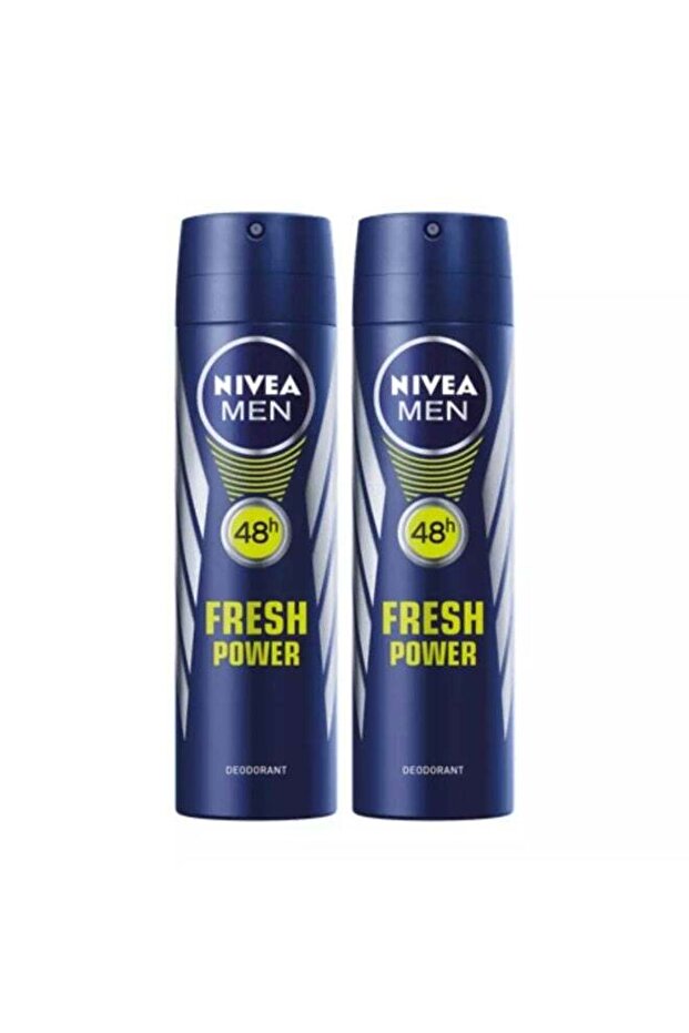 Men Fresh Power, Quick Dry Long Lasting Freshness Deodorant Spray- 2X150ml