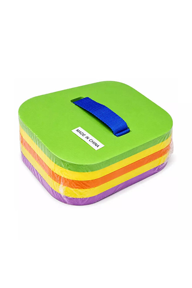 Eva Foam Multicolor Swimming Kickboard Back Float For Safe Pool Training- 3pcs