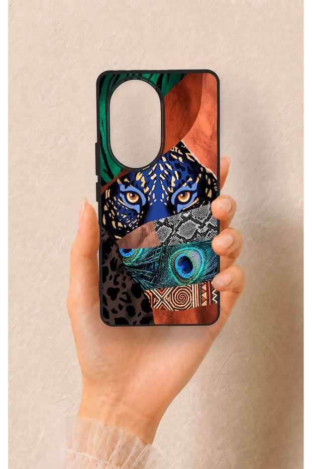 Honor 200 Pro 5g Compatible Amazon Tiger Pattern Silicone Case
