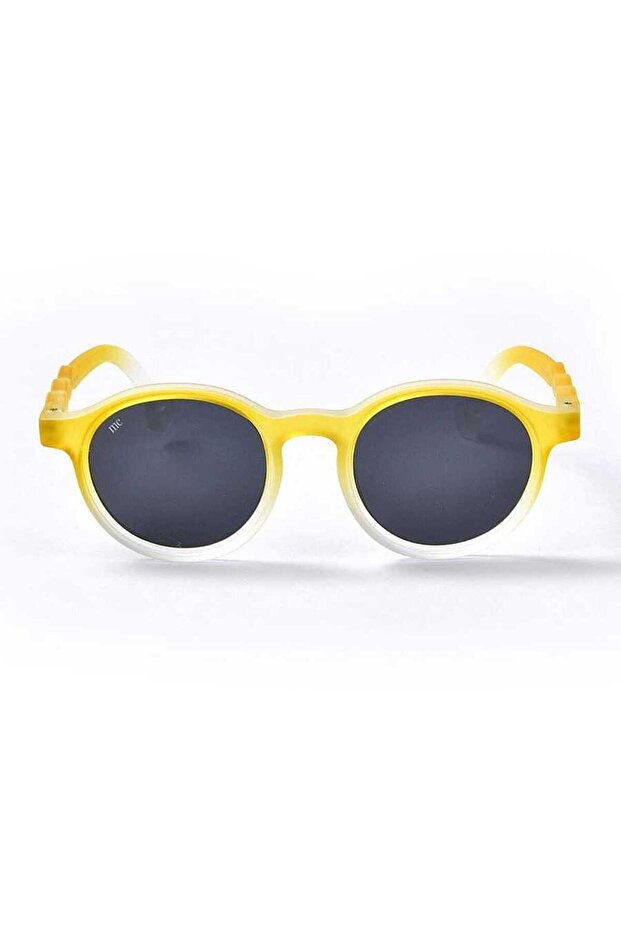 Mammacomica Round Frame Sunny Pop Polarized Unisex Kids Sunglasses with Uv-400 Protection - 2-6 Years