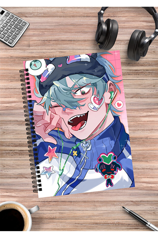 Alien Stage Anime Spiral Notebook A5 (50 Sheets)
