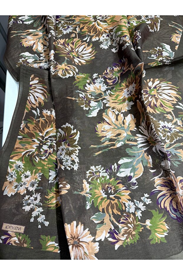 New Season Tensoft Shawl Chrysanthemum