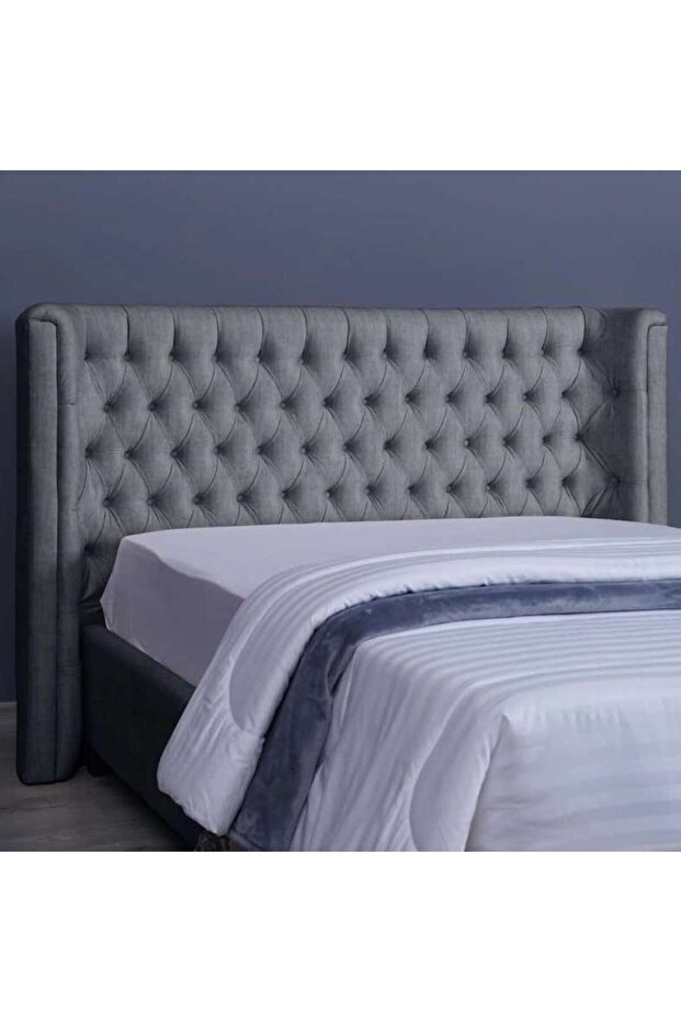 NEPTUNE HEADBOARD CHANEL GREY L-140 : H-125 CM