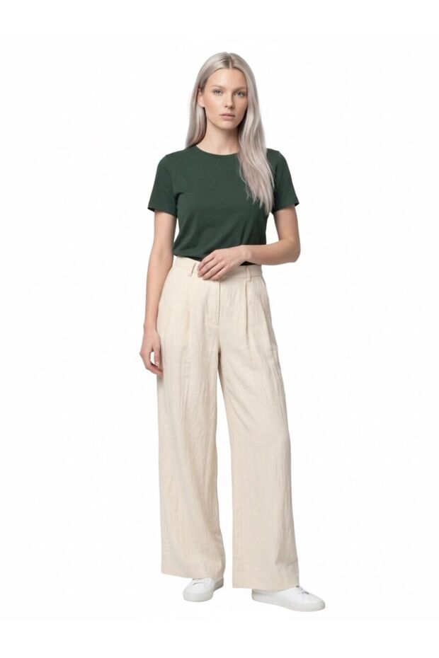 Straight Leg Women's Trousers