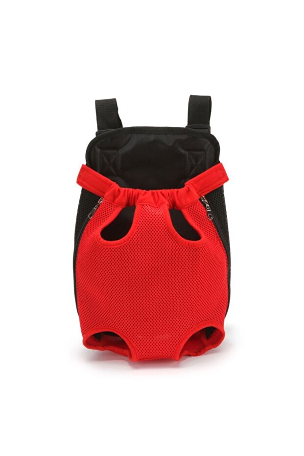 S red Adjustable Dog Front Carrier Legs Out Dog Backpack Carrier Pet Carrier Backpack for Small Dogs