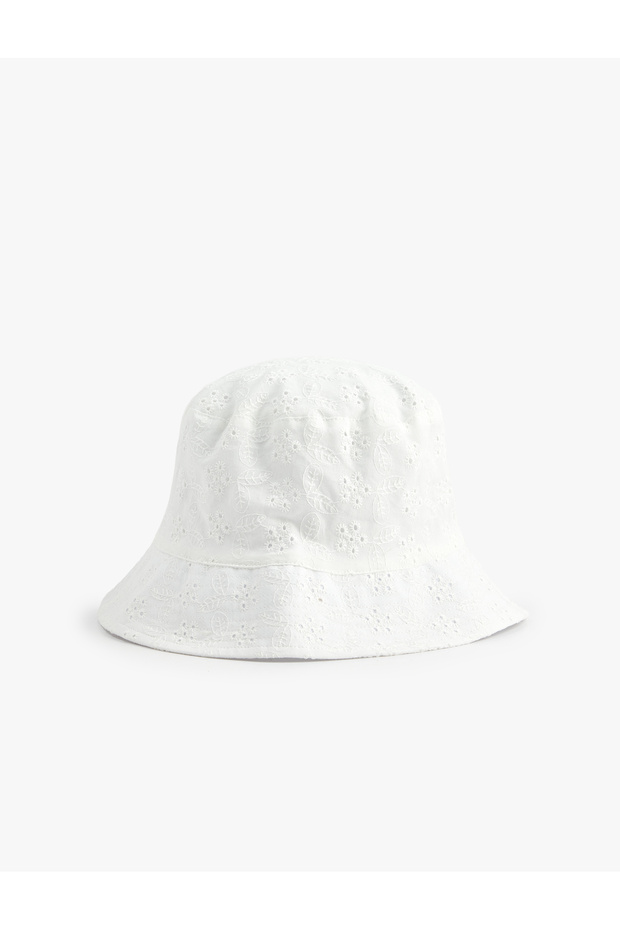 Cotton Embroidered Bucket Hat
