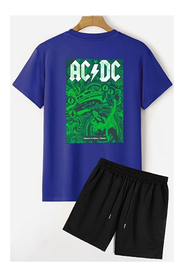 Unisex Oversize Shorts Set Short Sleeve T-Shirt Comfortable Fit Summer Casual Sports