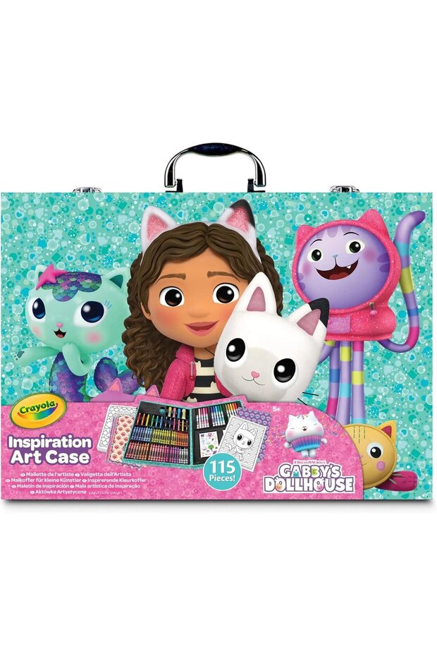 - Inspiration Art Case, Gabby's Dollhouse Coloring Set