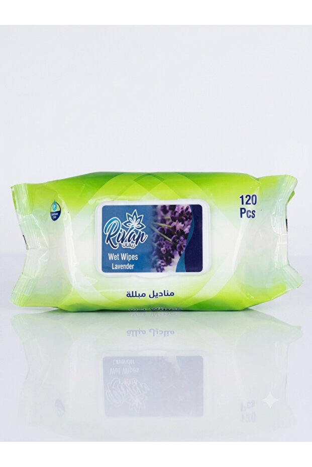 Lavender Wet Wipes - 120 Wipes