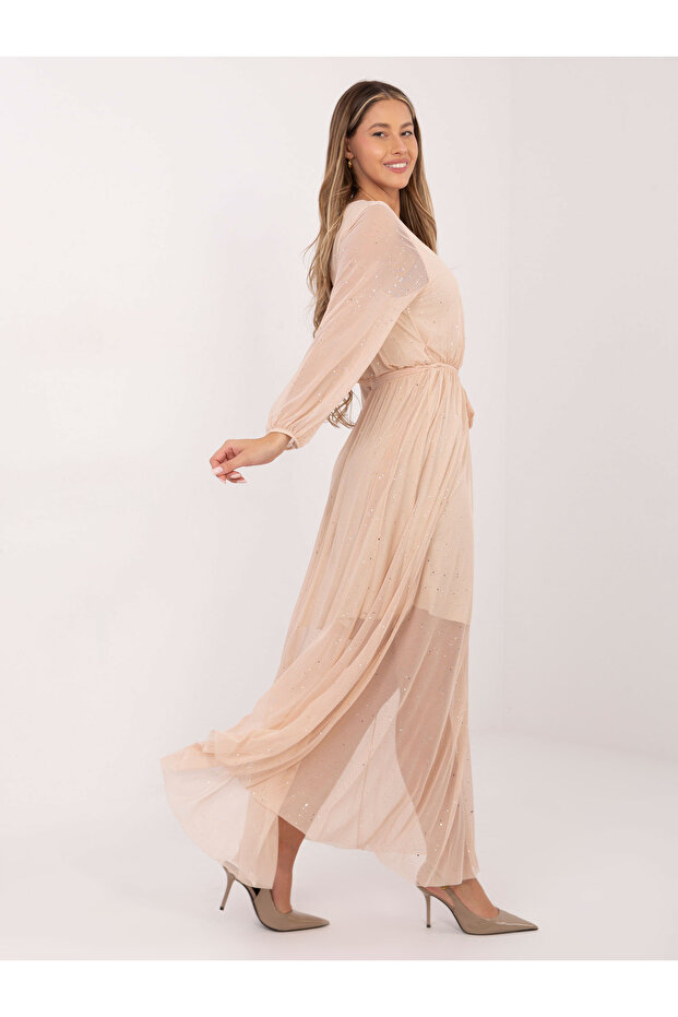 Rochie Dama Bej - 4