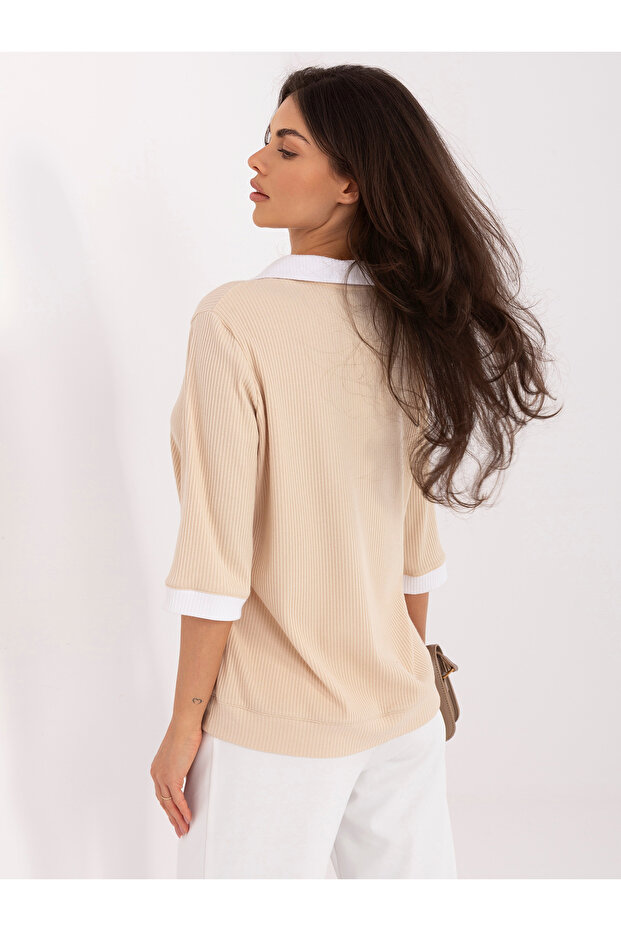 Bluza Dama Bej - 4