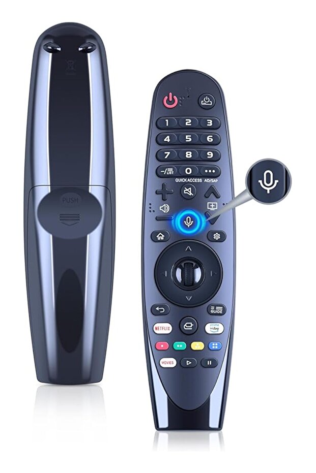 Magic Voice Remote fit for LG Smart TV Magic Remote Control Replacement AN-MR20GA AN-MR19BA, with Pointer and Voice Function