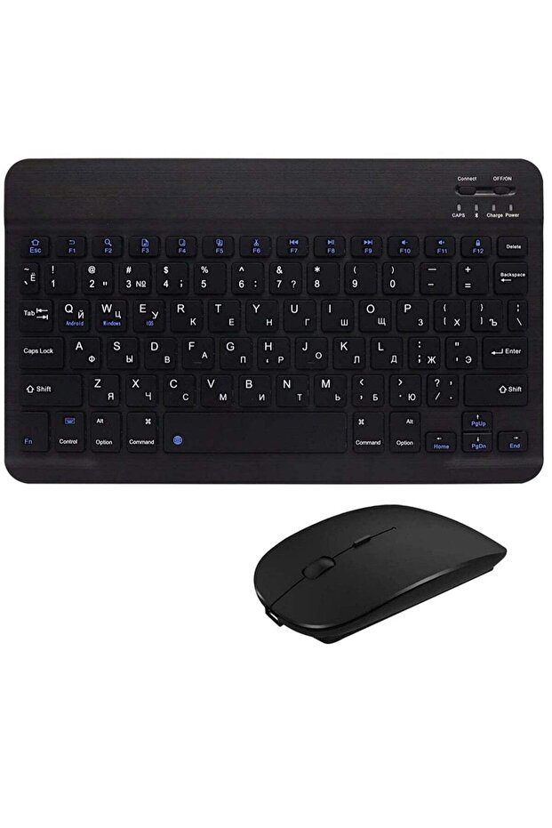 3-System Switch Multi-Language Universal Type Laptop BT Keyboard Mouse Suit