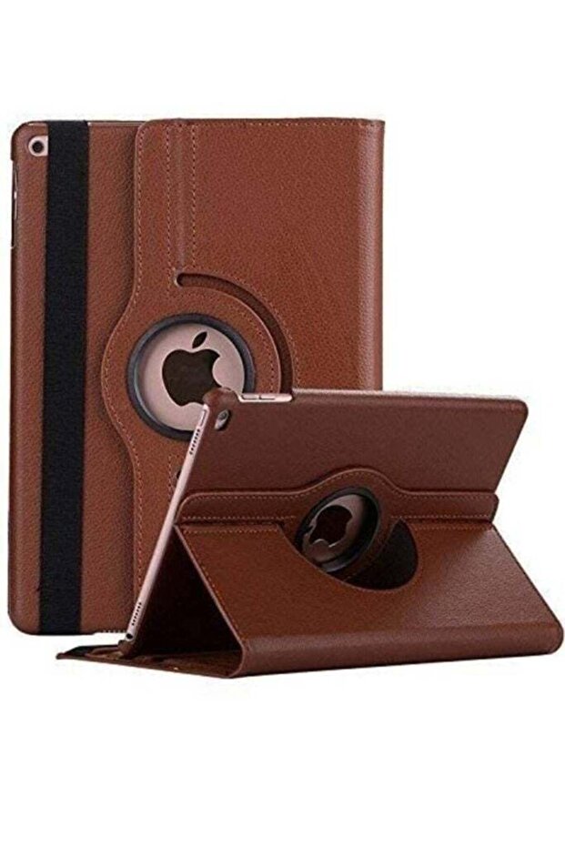 Smart 360-Degree Rotating Stand Case for Apple iPad 10.2 inch (9th/8th/7th Gen) - Brown