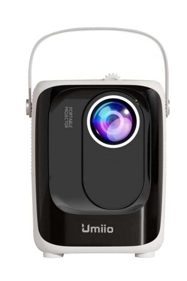Portable Chip Intelligence 5G Projector Support WiFi, Bluetooth HD With Aspect Ratio For Home