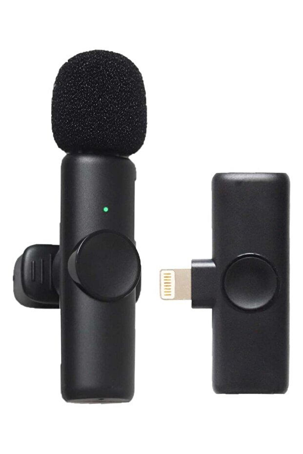 Wireless Lavalier Microphone for iPhone/iPad, Mini Plug-Play Lapel Mic for Recording TikTok YouTube Live