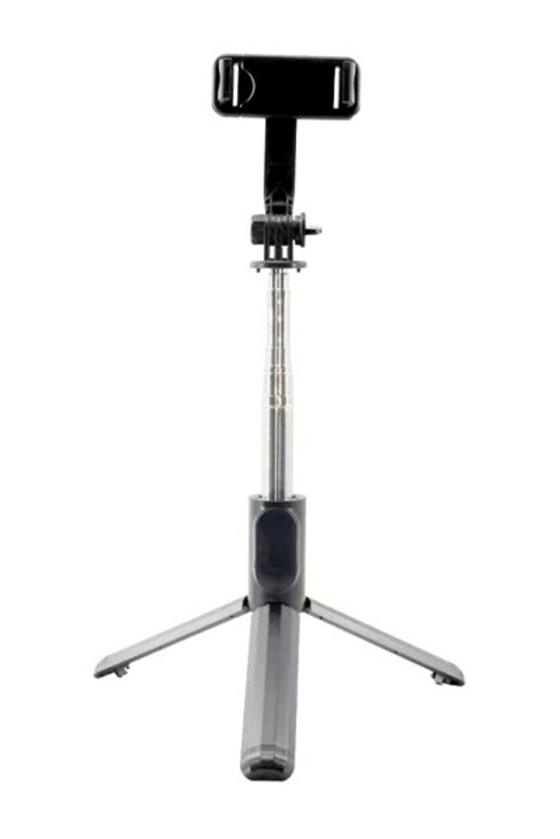 Q07 Bluetooth Selfie Stick Multifunctional Live Broadcast Tripod Without Light(Black)
