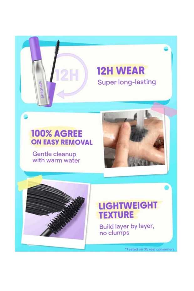 LASHLIGHTER MEGA BOOST MASCARA BLACK - 4
