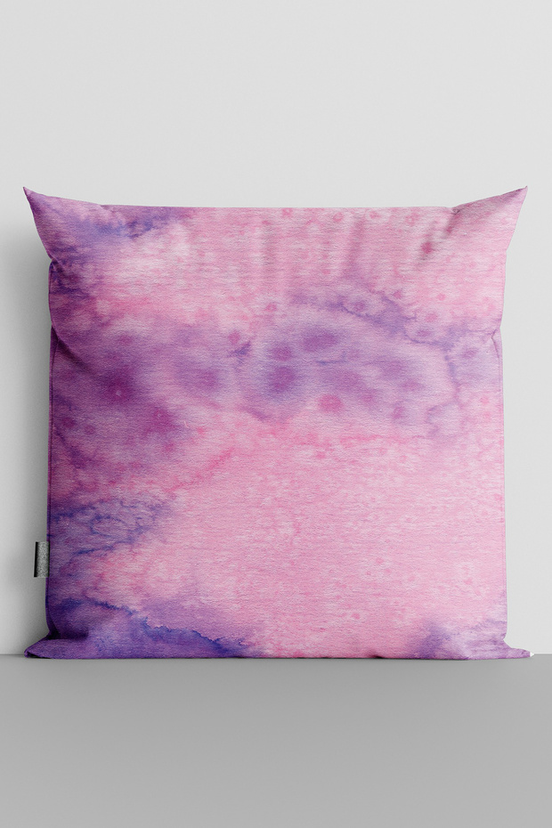 Watercolor Themed Double Sided Digital Printed Throw Pillow Cover - 2827
