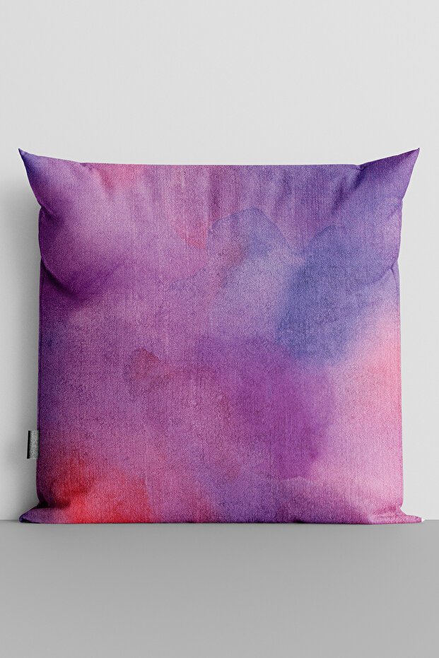 Watercolor Themed Double Sided Digital Printed Throw Pillow Cover - 2961