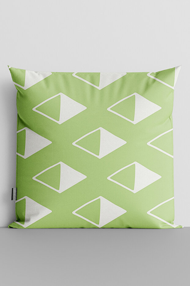 Triangle Themed Double Sided Digital Printed Pillow Throw Pillow Cover-583