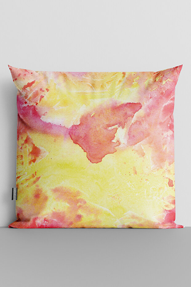 Watercolor Themed Double Sided Digital Printed Throw Pillow Cover - 2713