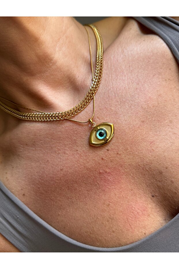 316L Steel Mesh Necklace