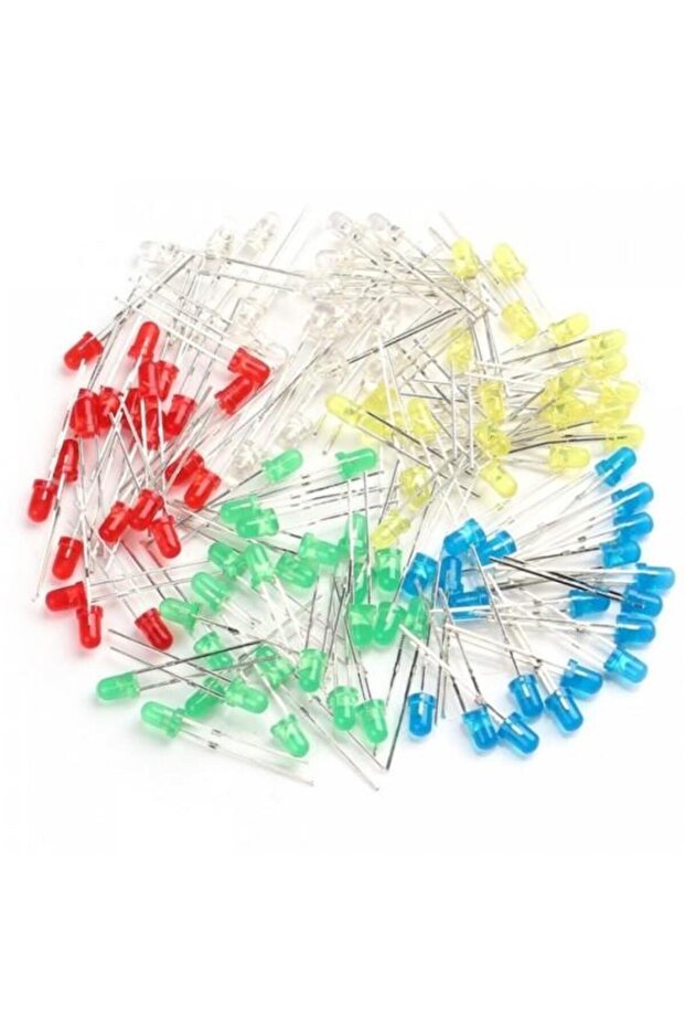 LED 3mm Assortment Kit 100pcs - 1