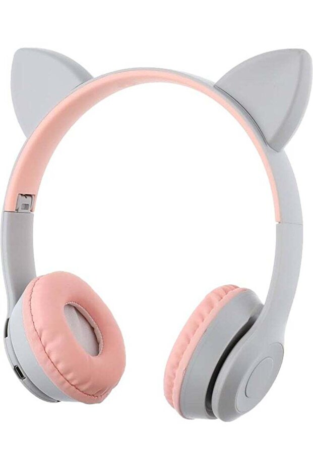 47 Light Cat Wireless Over-Ear Headphones & Stereo Sound