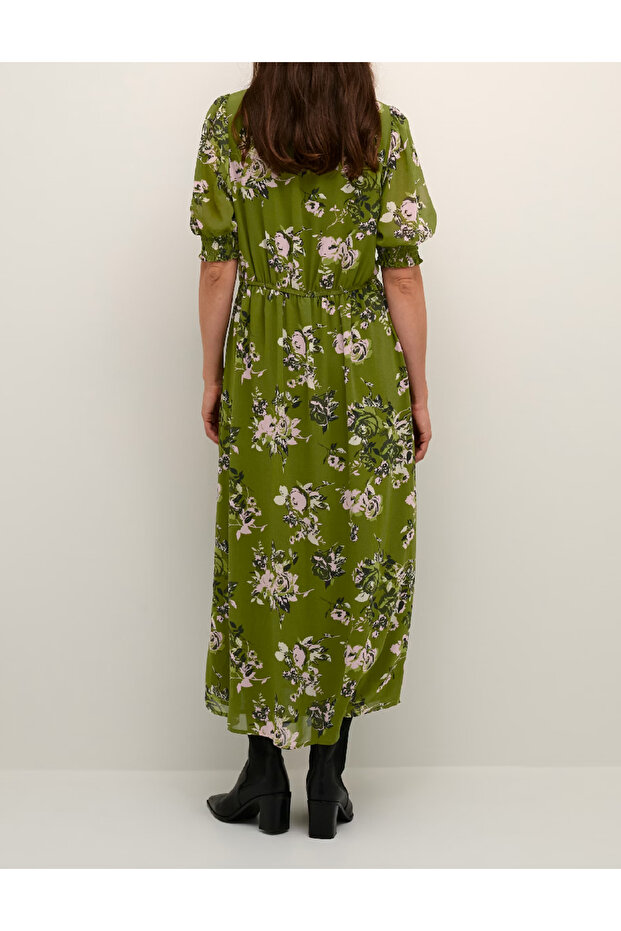 Rochie medie, Verde - 2