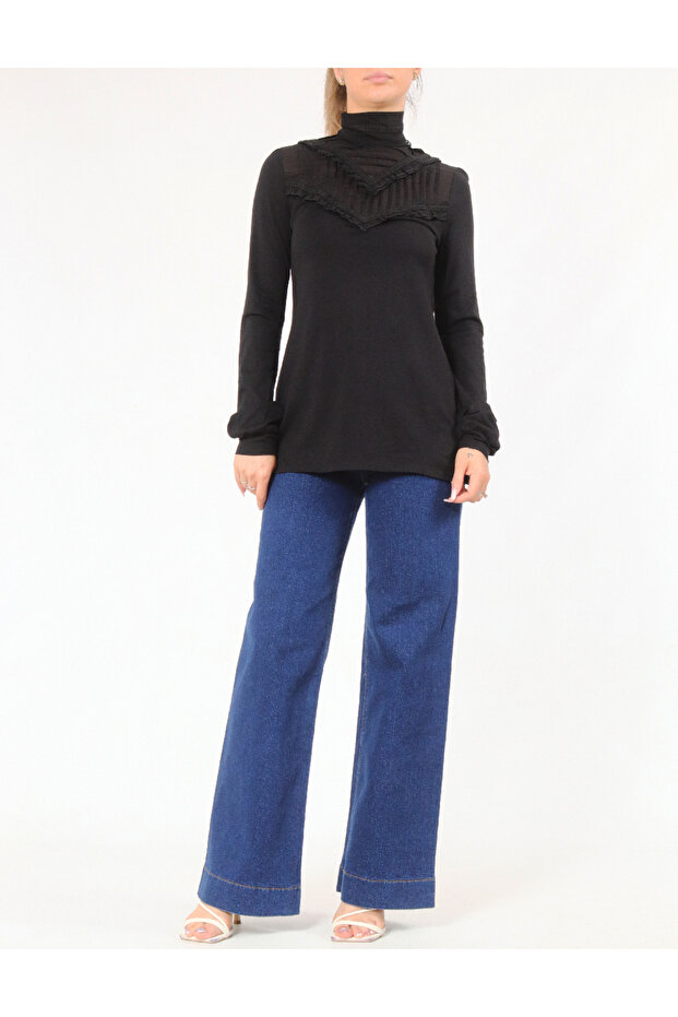 Bluza, Negru - 1
