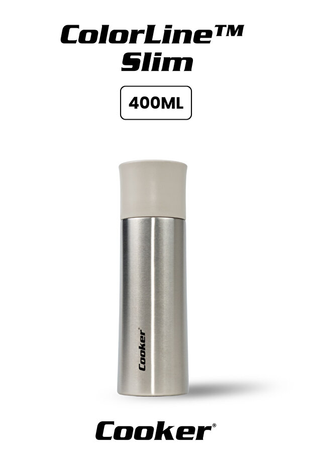 Colorline Slim 400 ml Stainless Steel Thermos Ckr2056