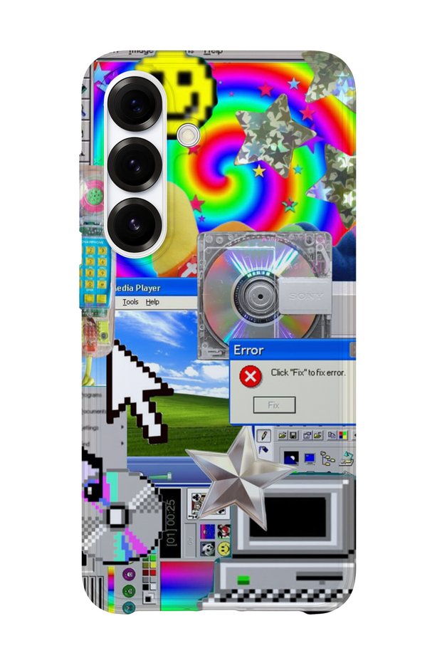 Samsung Galaxy S23 Plus Compatible Printed Transparent Phone Case | Collection: Aeroglass Mirage