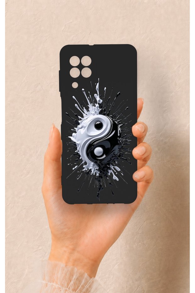 Samsung A22 Compatible Good and Bad Pattern Silicone Case
