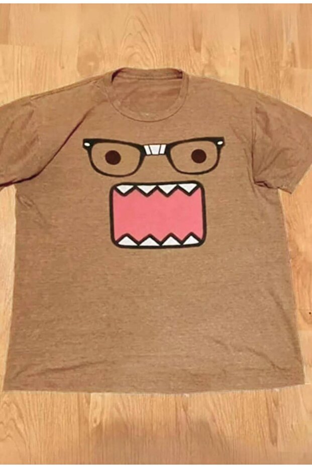 Brown Panic Caricature Unisex T-Shirt